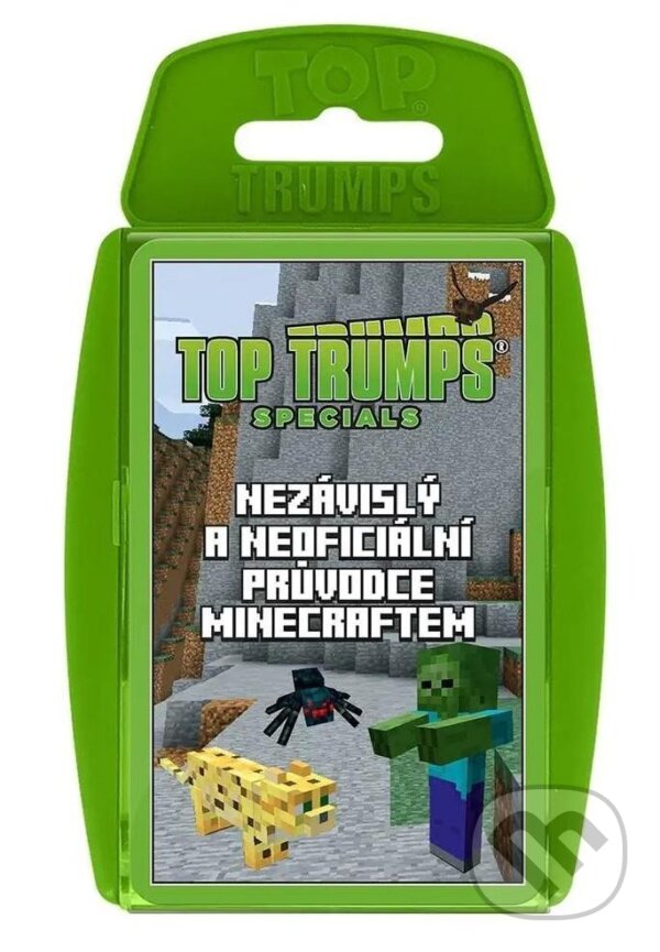 Spoločenská hra: TOP TRUMPS Minecraft CZ (Winning Moves). Winning Moves, 2022