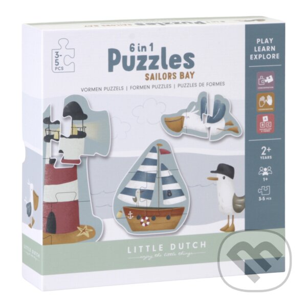 Puzzle: Puzzle 6v1 Námornícký záliv (Little Dutch)