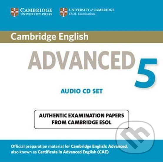 Levně Cambridge English Advanced 5: Audio CDs (2) - audiokniha z kategorie Jazykové učebnice a slovníky