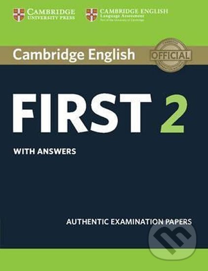 Levně Cambridge English First 2: Student´s Book with answers - kniha z kategorie Jazykové učebnice a slovníky