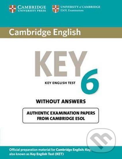 Levně Cambridge English Key 6: A2 Student´s Book without Answers - kniha z kategorie Jazykové učebnice a slovníky