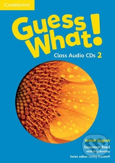 Levně Guess What! 2: Class CDs - Susannah Reed - audiokniha z kategorie Jazykové učebnice a slovníky