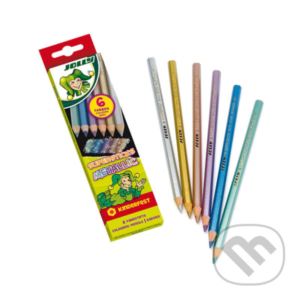 Levně Supersticks METALLIC 6 (6 ks)