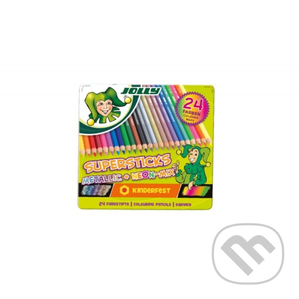 Levně Supersticks METALLIC + NEON-MIX 24 (24 ks)