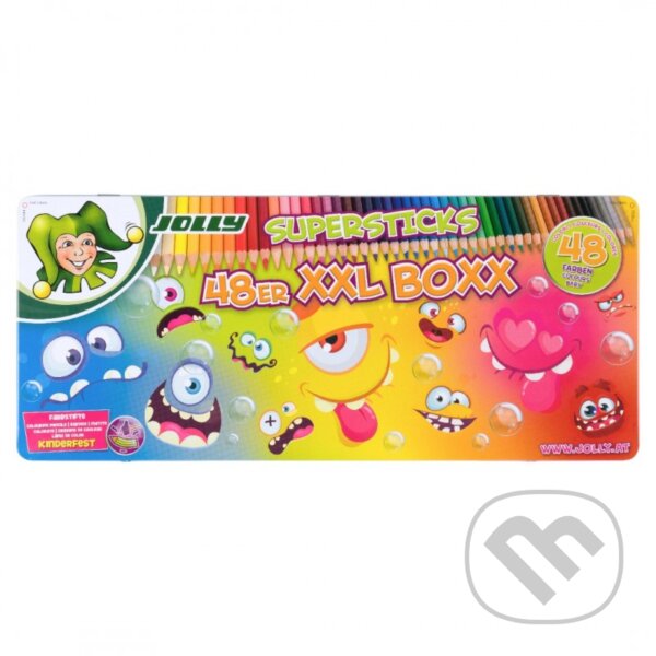 Levně Supersticks 48 XXL Boxx MONSTER dizajn (48 ks)