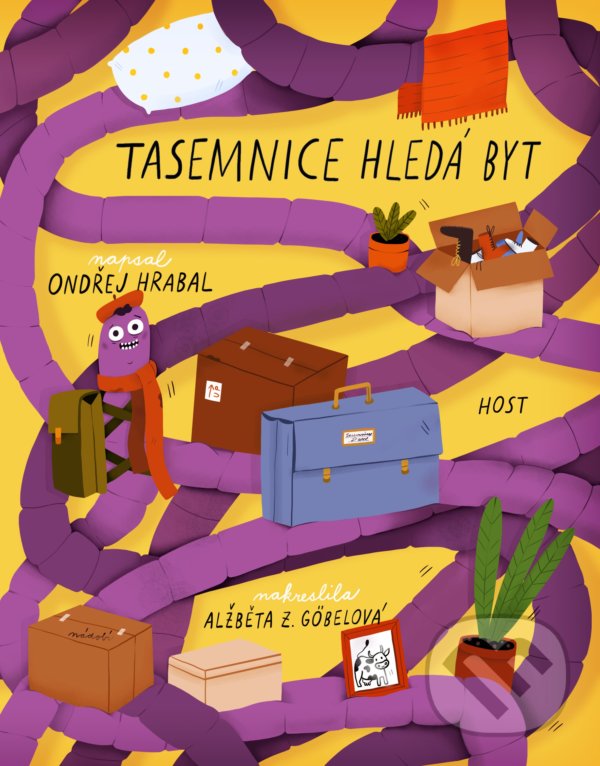 Levně Tasemnice hledá byt - Ondřej Hrabal, Alžběta Zatloukalová Göbelová (ilustrátor) - kniha z kategorie Beletria