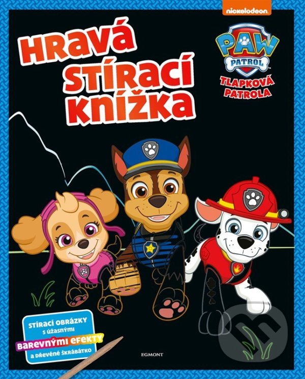 Levně Tlapková patrola: Hravá stírací knížka - kniha z kategorie Hravé úlohy
