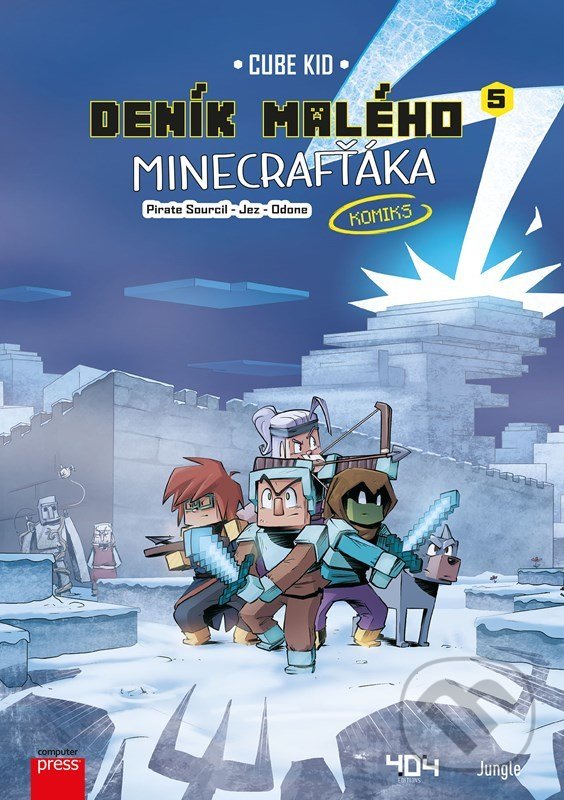 Levně Deník malého Minecrafťáka: komiks 5 (Nezapomenutelná hostina) - kniha z kategorie Sci-fi, fantasy a komiksy