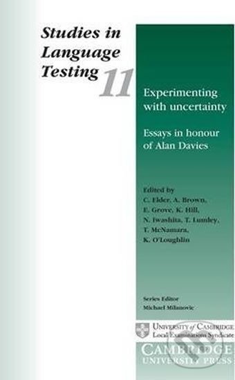 Levně Experimenting with Uncertainty - C. Elder - kniha z kategorie Jazykové učebnice a slovníky