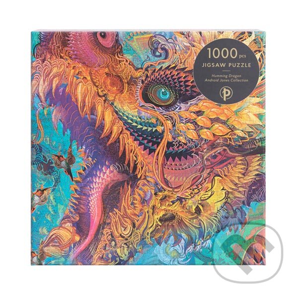 Levně Paperblanks - puzzle Humming Dragon (1000 dielikov) - puzzle z kategorie Multi puzzle