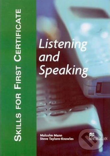 Levně Skills for First Certificate: Listening and Speaking Workbook - kniha z kategorie Jazykové učebnice a slovníky