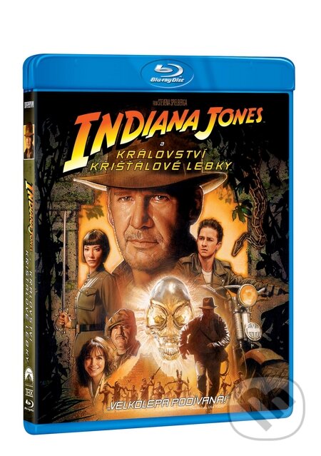 Levně Indiana Jones a království křišťálové lebky - Steven Spielberg - film z kategorie Dobrodružné filmy