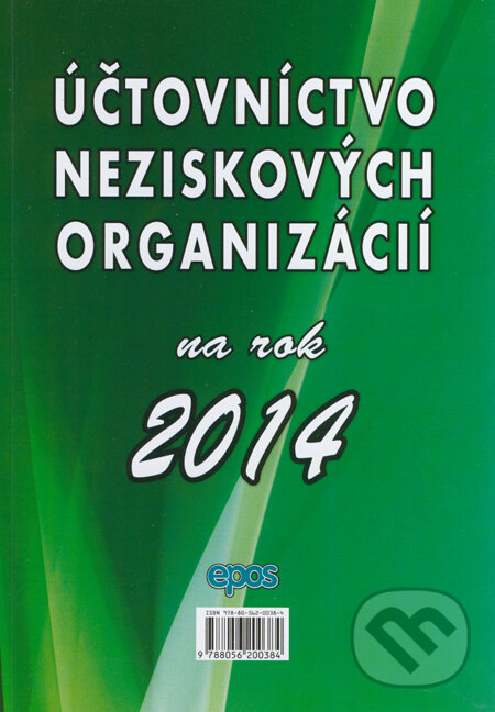 Účtovníctvo neziskových organizácií na rok 2014, Epos, 2014