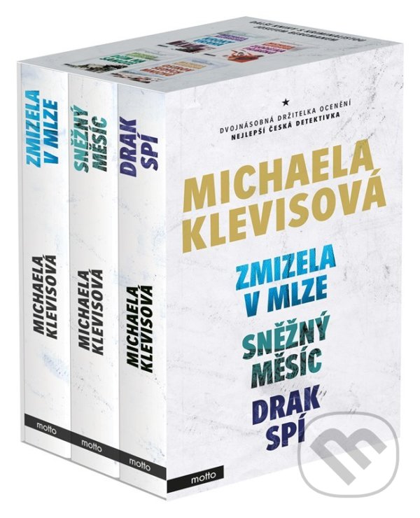 Levně Michaela Klevisová (BOX) (Zmizela v mlze, Sněžný měsíc, Drak spí) - kniha z kategorie Detektívky, trilery a horory