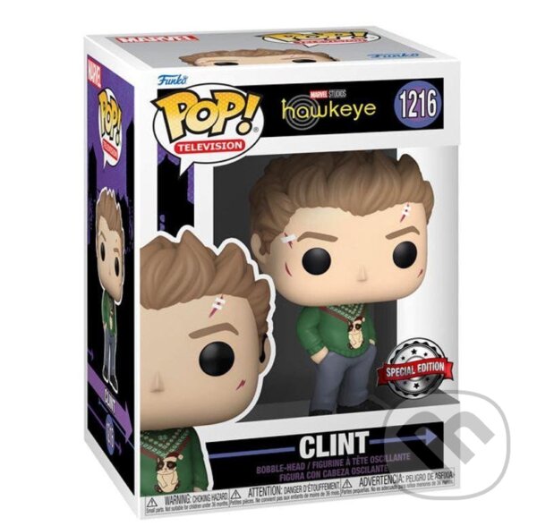 Levně Funko POP TV: Hawkeye - Clint (exclusive special edition)