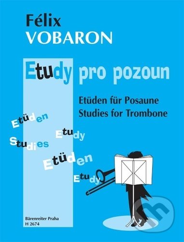 Levně Etudy pro pozoun - Félix Vobaron - kniha z kategorie Noty