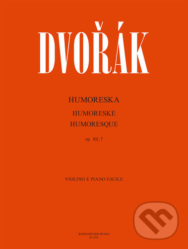 Levně Humoreska G dur op. 101 č. 7 - Antonín Dvořák - kniha z kategorie Noty