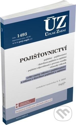 Levně Úplné Znění - 1493 Pojišťovnictví, pojištění odpovědnosti z provozu vozidla - kniha z kategorie Právo