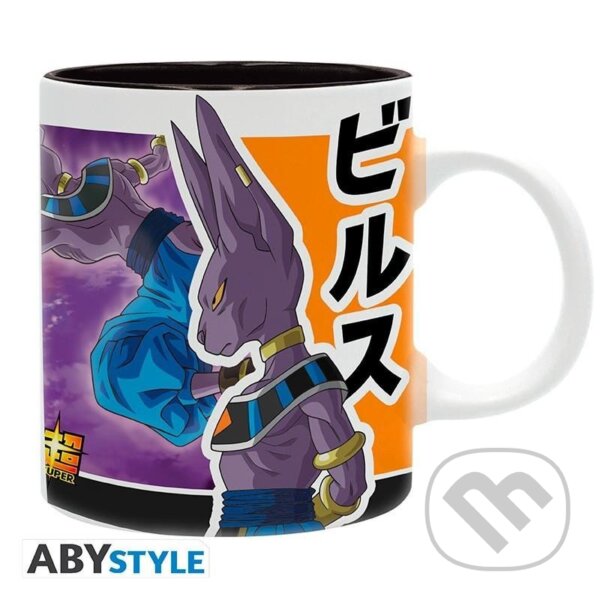 Levně Dragon Ball keramický hrnček 320 ml - Goku vs Beerus