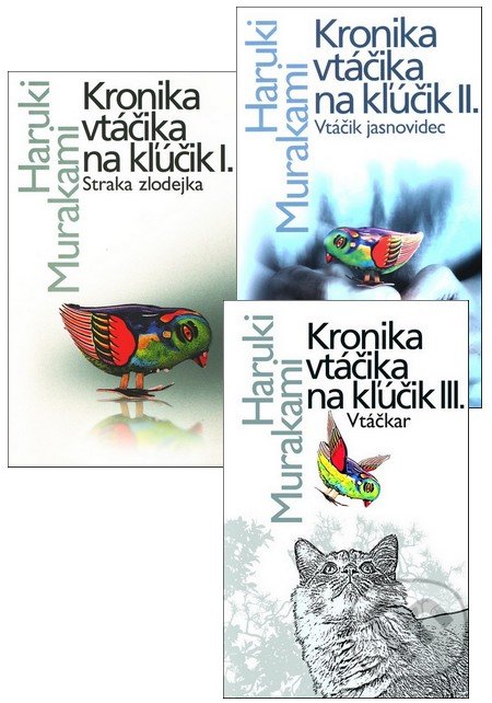 Kronika vtáčika na kľúčik (kolekcia troch titulov) - Haruki Murakami, Slovart