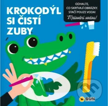 Levně Krokodýl si čistí zuby - kniha z kategorie Omaľovávanky
