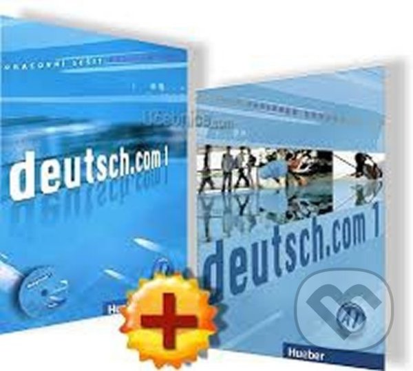 deutsch.com 1 Paket - Kursbuch + Arbeitsbuch mit Audio-CD zum Arbeitsbuch Hueber Verlag
