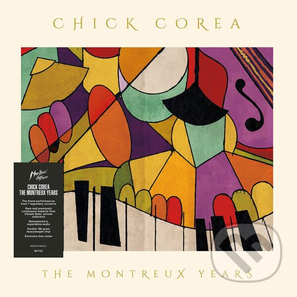 Hudobné CD: Chick Corea: The Montreux Years LP (Hudobné albumy). Hudobné albumy, 2022