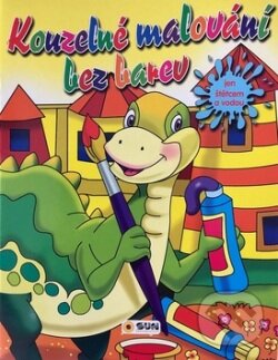 Kniha: Kouzelné malování bez barev - Dino (SUN). SUN, 2017