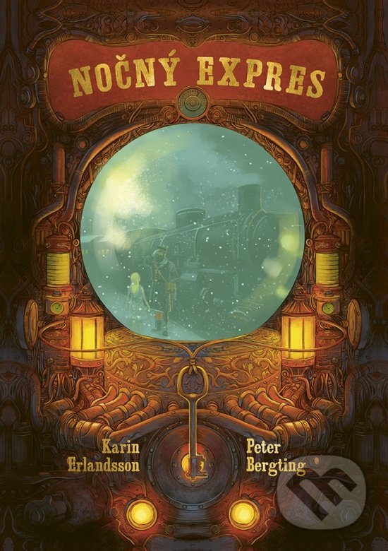 Levně Nočný expres - Karin Erlandsson, Peter Bergting (ilustrátor) - kniha z kategorie Beletria