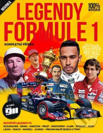 Kniha: Legendy Formule 1 – Kompletní příběh (Autorský kolektiv). Extra Publishing, 2022