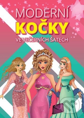 Levně Moderní kočky ve večerních šatech - kniha z kategorie Omaľovávanky