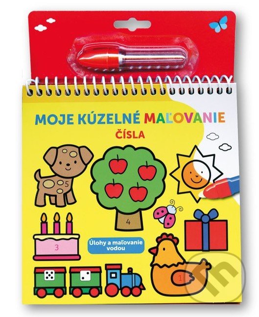 Levně Moje kúzelné maľovanie: Čísla - kniha z kategorie Omaľovávanky, vystrihovanie, papier