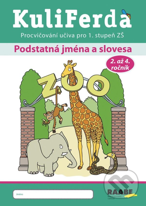 Levně KuliFerda: Podstatná jména a slovesa - kniha z kategorie 1. stupeň