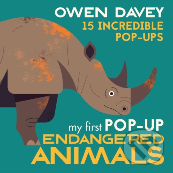 Kniha: My First Pop-Up Endangered Animals (Owen Davey)