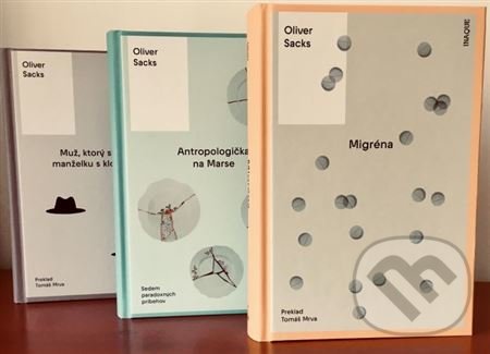 Levně Kolekcia kníh Oliver Sacks (3x) (Muž, ktorý si mýlil manželku s klobúkom, Antropologička na Marse, Migréna) - kniha z kategorie Spoločenská beletria