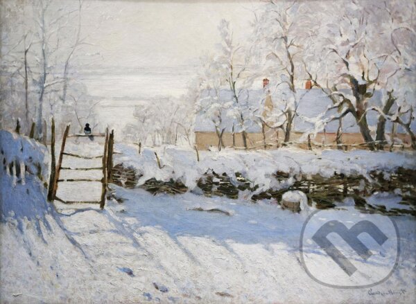 Claude Monet - The Magpie, 1869, Bluebird, 2022