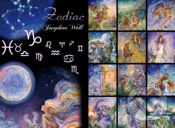 Levně Josephine Wall: Signes du Zodiaque 3000 - puzzle z kategorie Umelecké