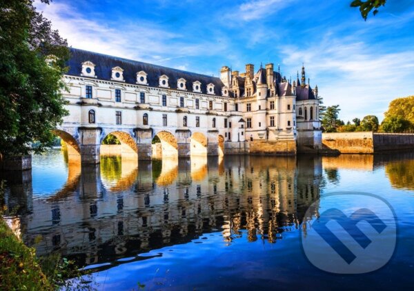 Puzzle: Zámok Chenonceau, Francúzsko (Bluebird)