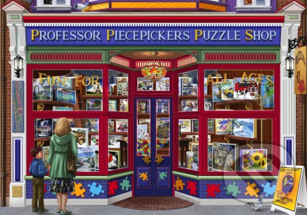 Levně Professor Puzzles - puzzle z kategorie Umelecké