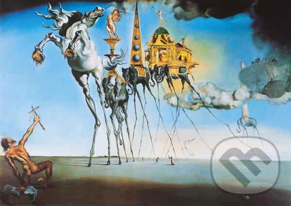 Salvador Dalí  - The Temptation of St. Anthony, 1946, Bluebird, 2022