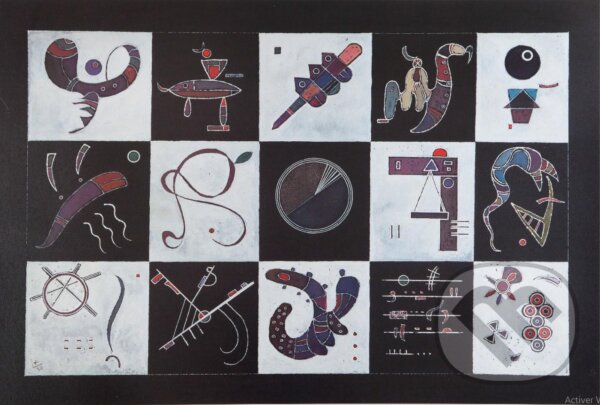 Levně Kandinsky - Quinze, 1959 - puzzle z kategorie Umelecké