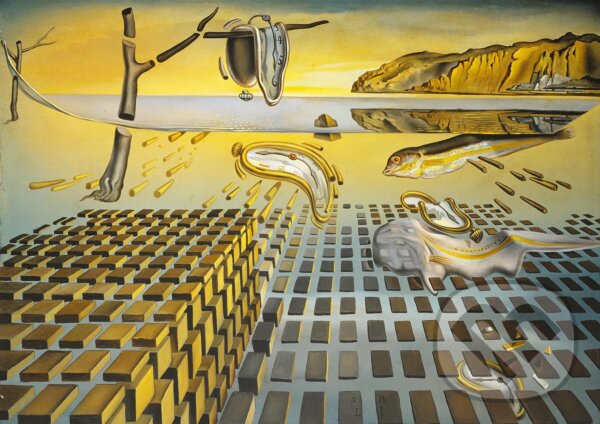 Levně Salvador Dalí - The Corpuscular Persistence of Memory, 1952-1954 - puzzle z kategorie Umelecké