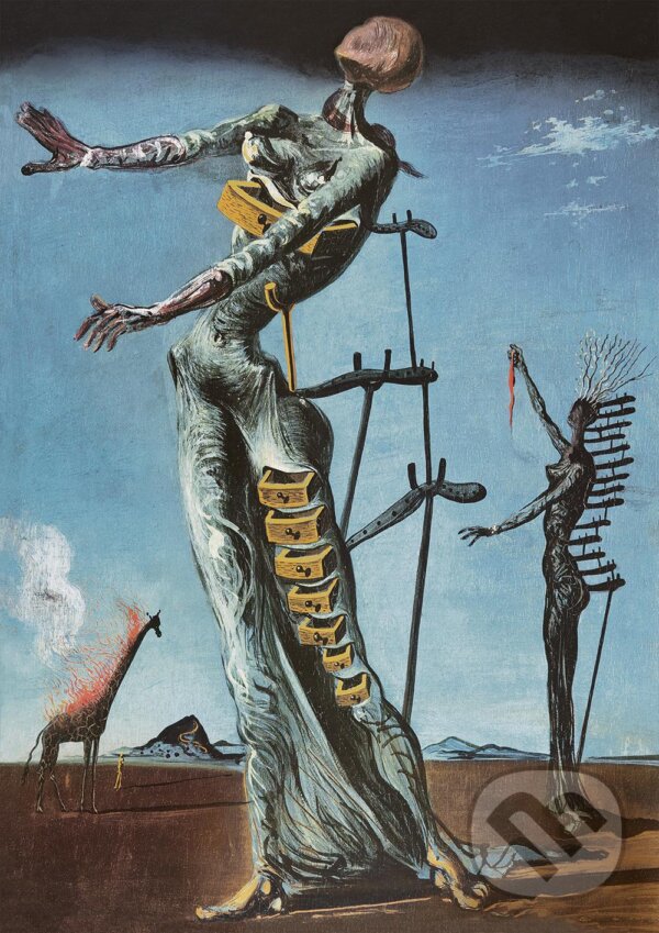 Salvador Dalí - Burning Giraffe, c. 1937, Bluebird, 2022
