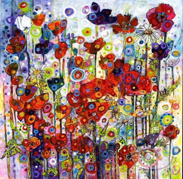 Puzzle: Sally Rich - Poppies (Bluebird). Bluebird, 2022