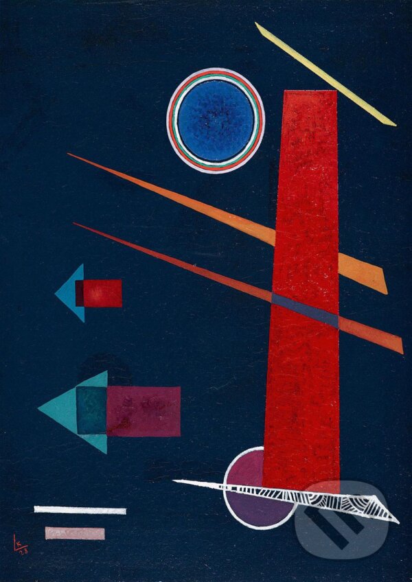 Levně Vassily Kandinsky - Powerful Red, 1928 - puzzle z kategorie Umelecké