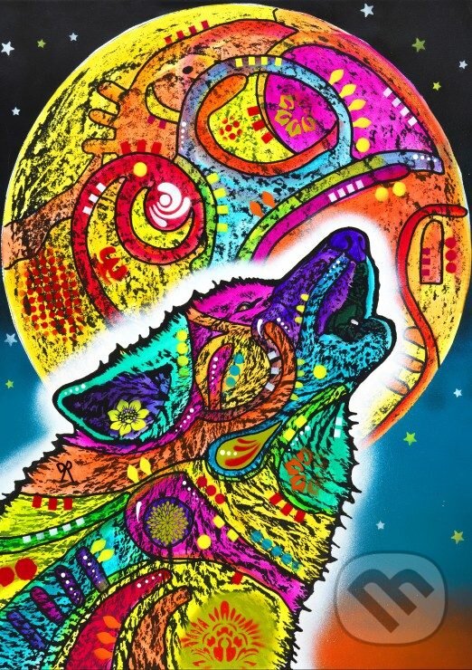 Levně Russo: Howling Wolf - puzzle z kategorie Umelecké