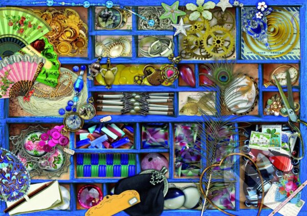 Levně Blue Collection - puzzle z kategorie Umelecké