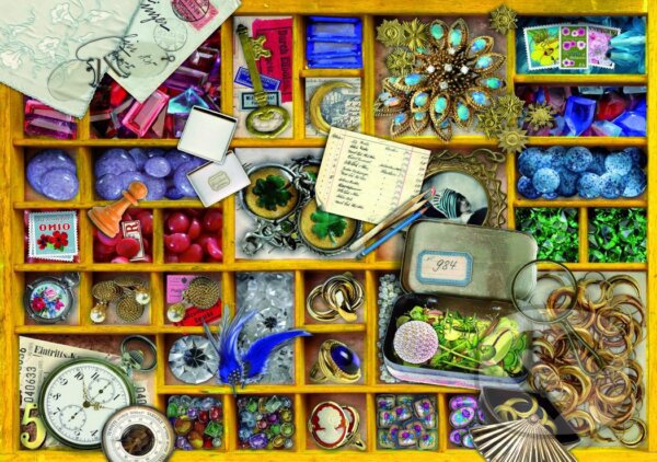 Levně Yellow Collection - puzzle z kategorie Umelecké