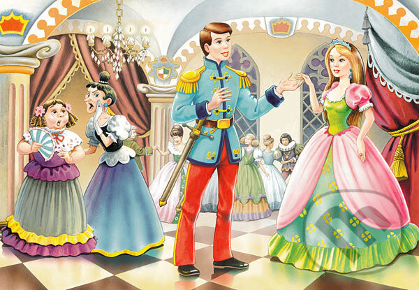 Puzzle: Popoluška (Castorland). Castorland