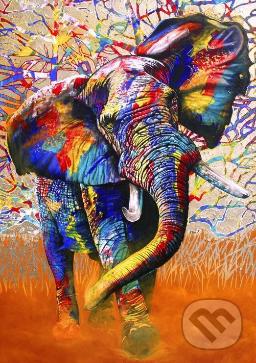 Levně African Colours - puzzle z kategorie Umelecké